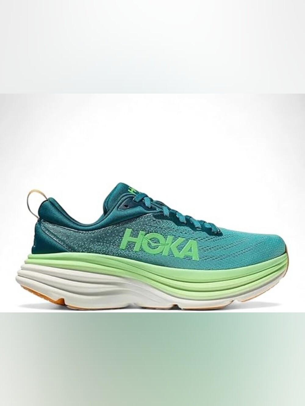 Mens HOKA Bondi 8 'Deep Lagoon' Size 12.5